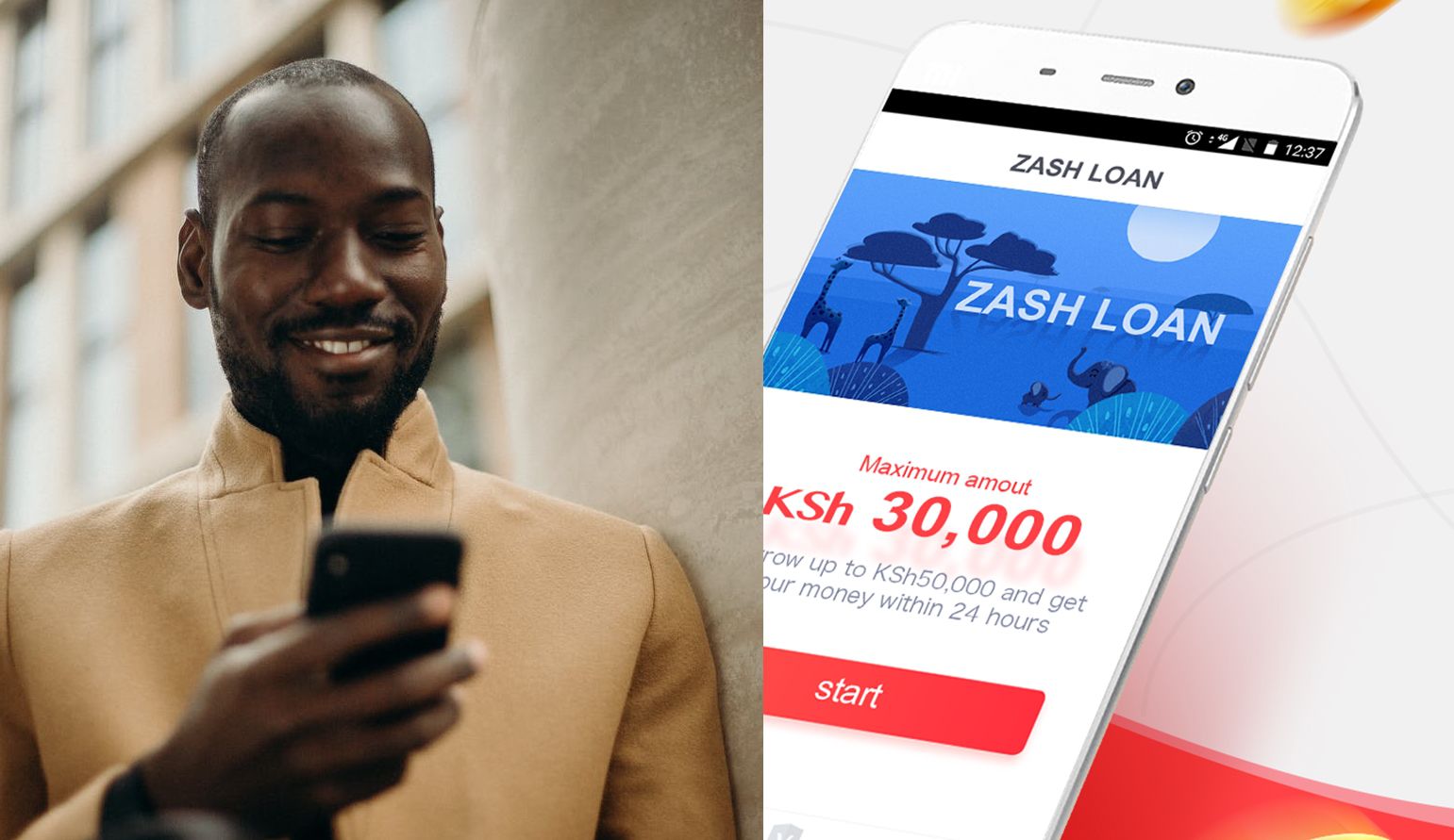 how to pay zash loan via mpesa