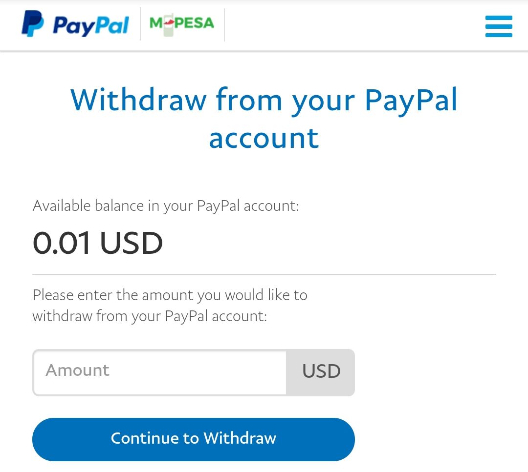withdraw from paypal